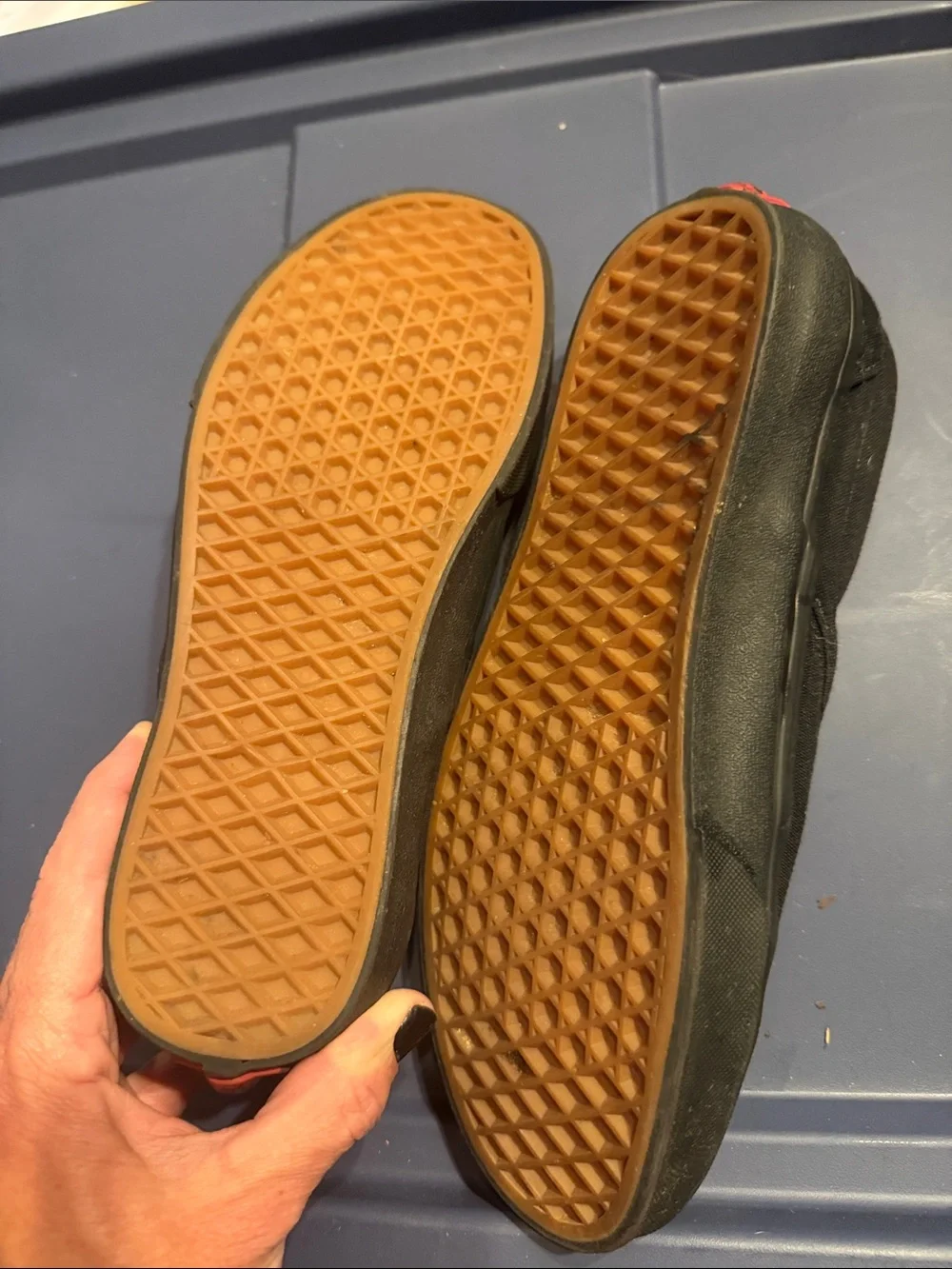 Black Slip-On canvas Vans  Shoes